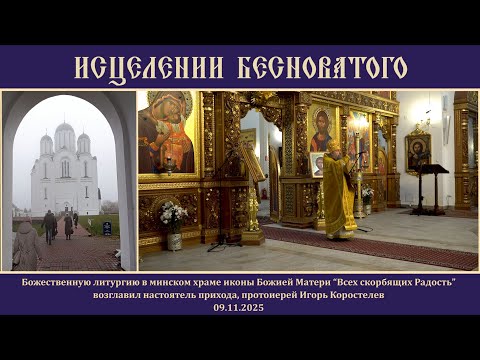 Видео: Исцелении бесноватого. 09.11.25