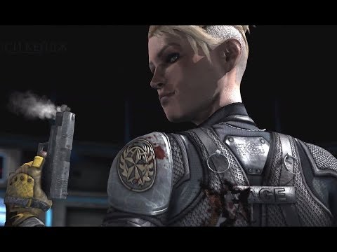 Видео: Mortal Kombat XL - Кэсси Кейдж против Кенши