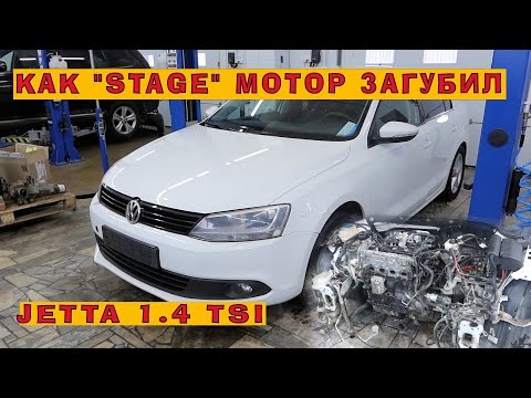 Видео: JETTA 1.4 TSI: Как STAGE мотор развалил. Снова впиралово с "контрактами"