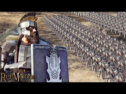 Видео: ШТУРМ ГУНДАБАДА! - 2500 Гномов VS 12000 Орков - Rise Of Mordor