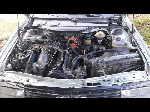 Видео: AUDI C3, 44 кузов. Вентилятор охлаждения!