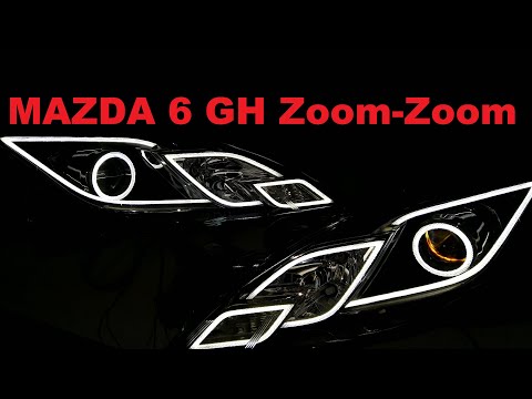 Видео: Mazda 6 gh (восстановление фар)