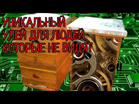 Видео: уникальный многокорпусной улей для тех кто не видит или просто хороший улей.