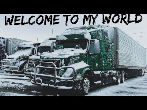 Видео: Картофельный заговор в США. Везу картошку из Мэйна в Айдахо. Снег, аварии, дороги. Дальнобой по США.