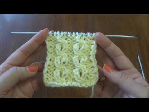 Видео: Узор "Жгутик с дырочками"