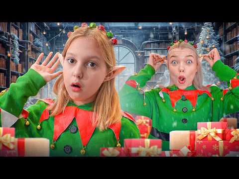 Видео: Стали НОВОГОДНИМИ ЭЛЬФАМИ на 24 Часа!