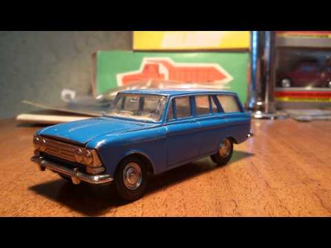 Видео: Москвич 426, модель 1/43