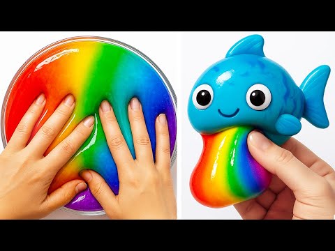 Видео: Расслабляющие АСМР-видео со слаймом для сна | Satisfying Slime No Talking ASMR 3714