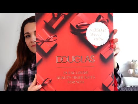 Видео: Отварям коледния календар на Дъглас - DOUGLAS 24 EXCLUSIVE BEAUTY-HIGHLIGHTS ADVENT CALENDAR 2021