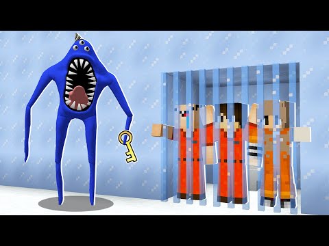 Видео: ПОБЕГ ИЗ ТЮРЬМЫ НАБ НАБА В МАЙНКРАФТ! НУБ ПРО И ДЕВУШКА NAB NAB GARTEN OF BANBAN 2 MINECRAFT