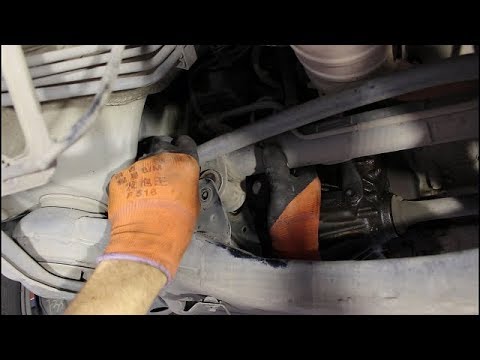 Видео: Замена сайлентблоков рулевой рейки на Toyota Harrier MCU30 Тойота Харриер 2004 года  1часть