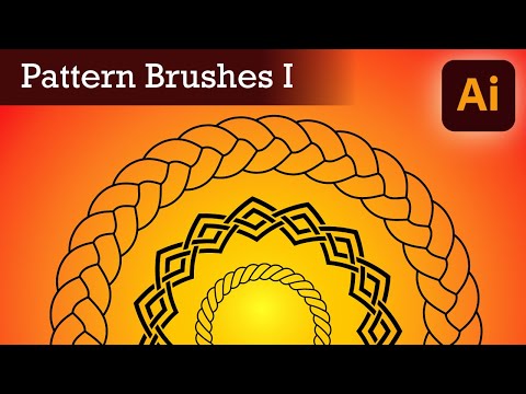 Видео: Узорчатые кисти в Adobe Illustrator I