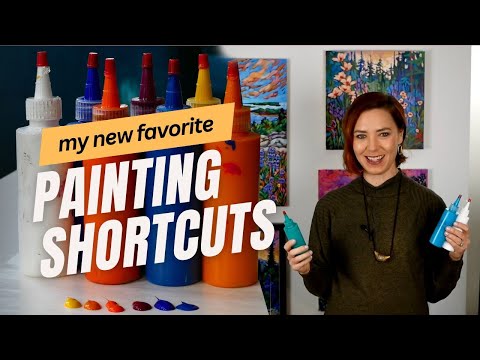 Видео: Эти 3 простых способа рисования сэкономили мне кучу времени!