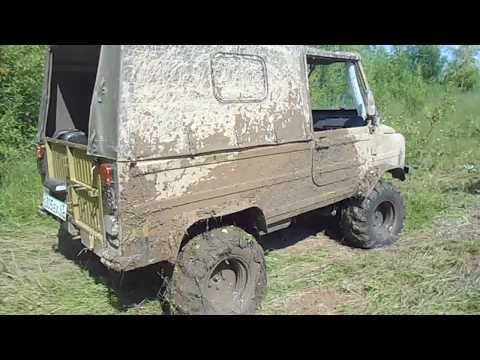 Видео: Луаз на квадрорезине 2ч - (Болотная ведьма).Двигатель ВАЗ 1.5