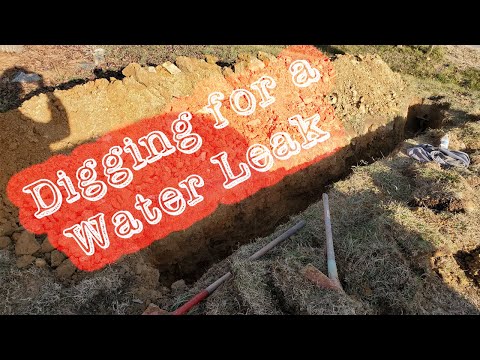 Видео: Поиск и устранение утечки подземных вод