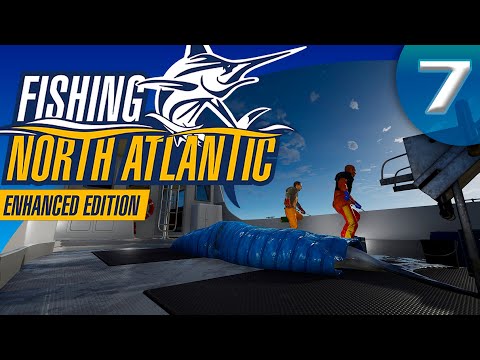 Видео: Fishing North Atlantic - Закрыли кредит за один выход, ловля на сети (#7)