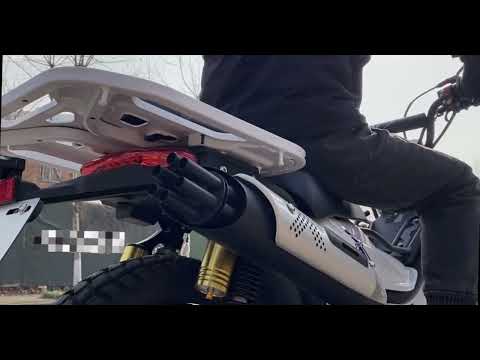 Видео: JIALING CROSS 125X. Мопед с пулеметом Гатлинга. Реплика Хонда Трейл, промо-ролик.