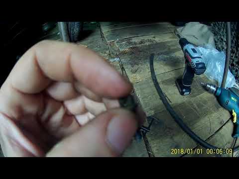 Видео: Шиповка гусеницы Варяг 500.