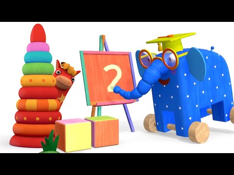 Видео: Спокойные игры Деревяшек 🧩 – Все серии – Сборник – Деревяшки | Развивающий мультик для малышей