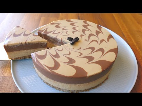 Видео: Шоколадно-кофейный чизкейк | без выпечки