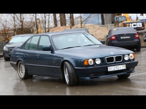 Видео: Жмурки BMW 540i E 34. Когда в автомобиль вкладываешь душу - он дарит эмоции!