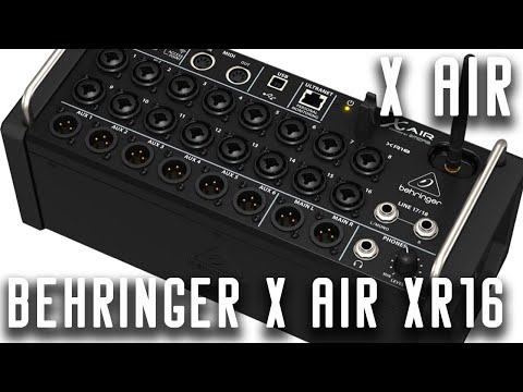 Видео: ✨Про Behringer X Air XR16