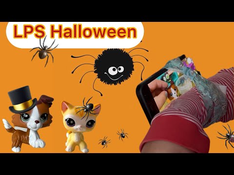 Видео: LPS Halloween 🎃 🕷️ Ищем паучков которые спрятала мама 