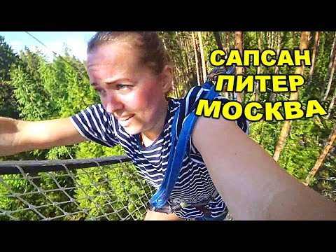 Видео: ВЛОГ Последняя трасса / Сапсан Санкт-Петербург Москва 1 августа 2018