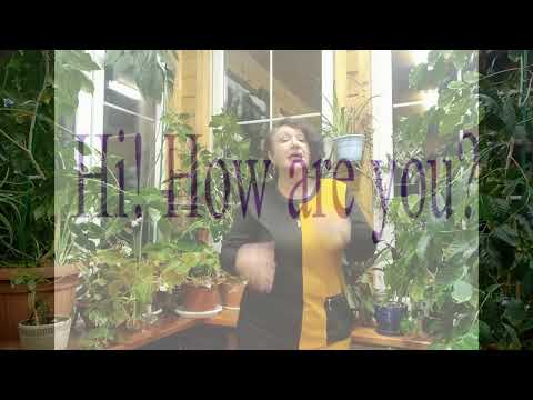Видео: Урок №1. Hi! How are you?