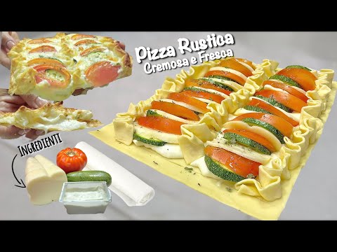 Видео: ДЕРЕВЕНСКАЯ СЛИВОЧНАЯ И СВЕЖАЯ ПИЦЦА С ЛЕТНИМИ ОВОЩАМИ 🍅🥒 быстро и просто ВСЕ СЫРЫЕ