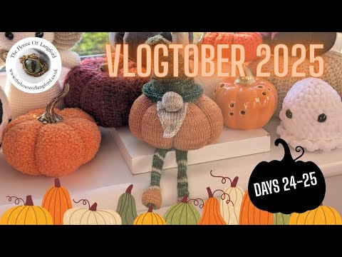 Видео: Vlogtober 2025 ~ Дни 24-25: Gnumpkin и друзья...