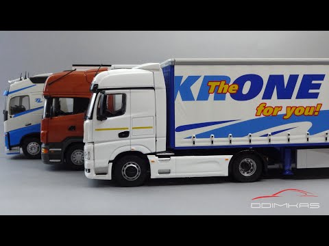 Видео: Битва Титанов: Eligor vs SSM (Автоистория) vs Minichamps | Сравнение масштабных моделей полуприцепов