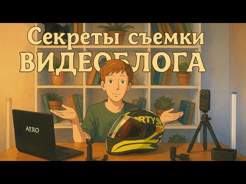 Видео: Секреты съемки мотоблога: как снимать красивое видео и записывать качественный звук на мотоцикле