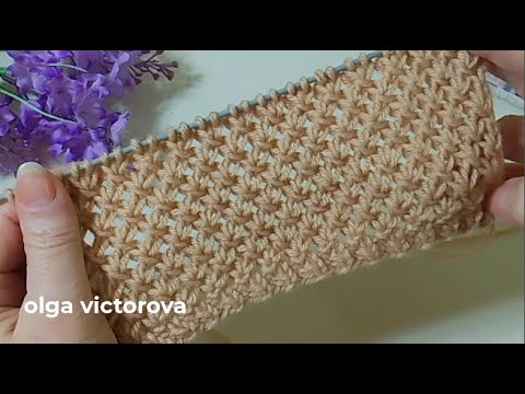 Видео: КРАСИВО, БЫСТРО И НЕСЛОЖНО АЖУРНО - РЕЛЬЕФНЫЙ УЗОР 1052 Узоры спицами KNITTING PATTERN