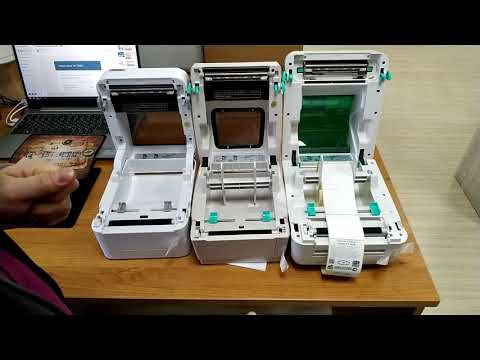 Видео: Принтер этикеток Xprinter XP-450B, сравнение с XP-420B и XP-460B