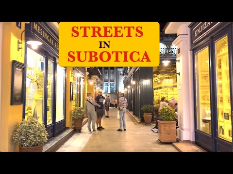 Видео: Вечерняя Суботица, лето 2025 | Evening Subotica, Summer 2025