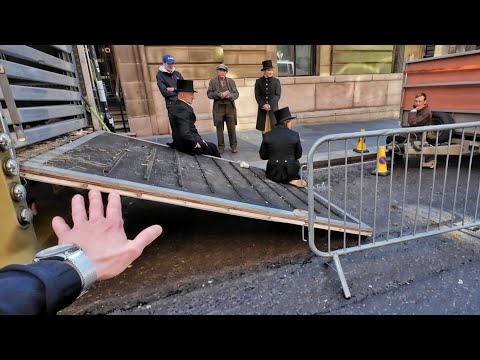 Видео: ДЕЙСТВИЕ В центре города ГЛАЗГО...