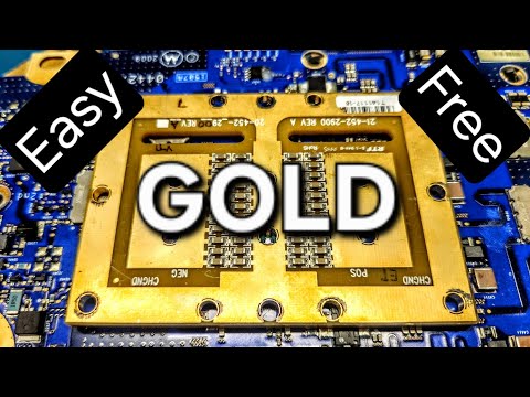 Видео: Как: простое извлечение золота, полный процесс.