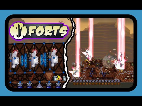 Видео: Forts - ТОЛЬКО ОРБИТАЛКИ!!! ВЫКЛЮЧИЛИ ПУШКИ #forts #фортс #ЛысыйДядь
