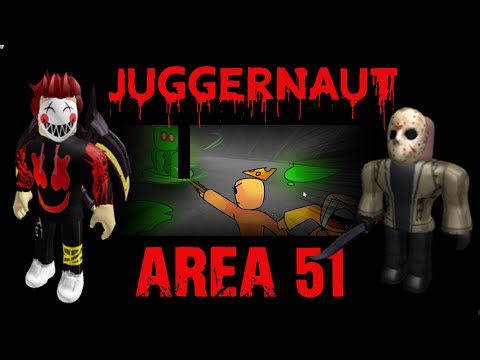 Видео: Джаггернаут  ЗОНА 51 roblox - Juggernaut mode Area 51