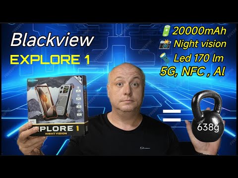 Видео: Blackview Explore 1 Новий смартфон від Blackview с купою корисних опцій але великою вагою .