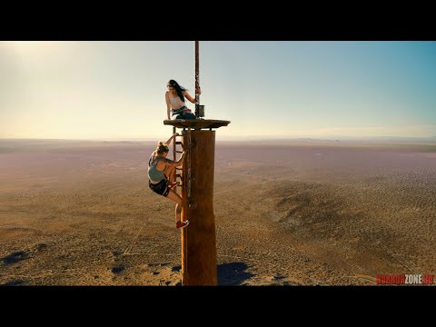 Видео: Тиктокер қыз биік мұнараға(вышка) шығып, кері түсе алмай қалды