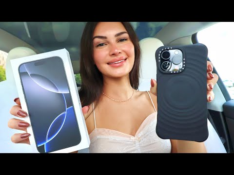 Видео: Распаковка самого культового iPhone 16 Pro Max | Черный титан 📱🖤