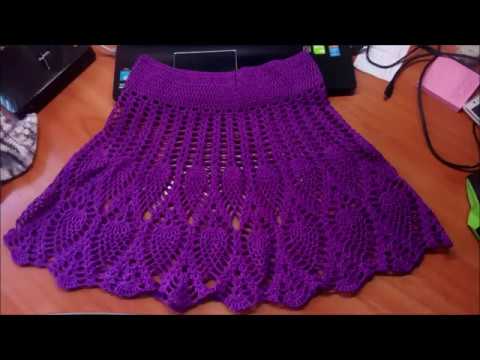 Видео: Как я вяжу юбочку крючком  / МК - 2 часть