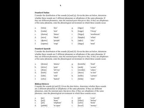 Видео: Фонетический анализ