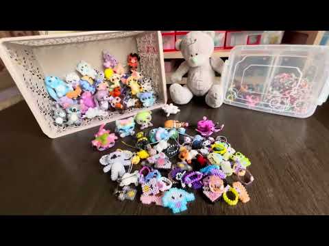 Видео: 💖Сплетено за Июль💖 #обзор #tiktok #бисер #бисероплетение #рек #handmade #diy #топ #амигуруми