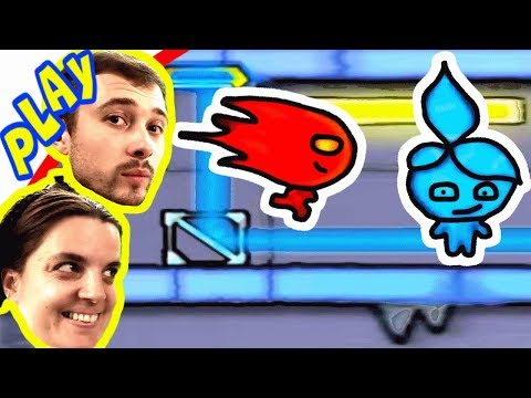 Видео: БолтушкА и ПРоХоДиМеЦ Пускают Лазерные ЛУЧИ для ОГНЯ и ВОДЫ! #238 - игра Огонь и Вода 3