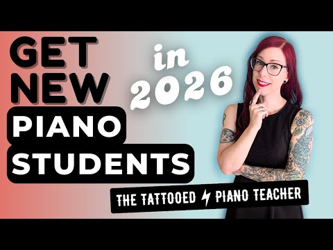 Видео: Как найти учеников по классу фортепиано в 2026 году (советы по развитию студии)
