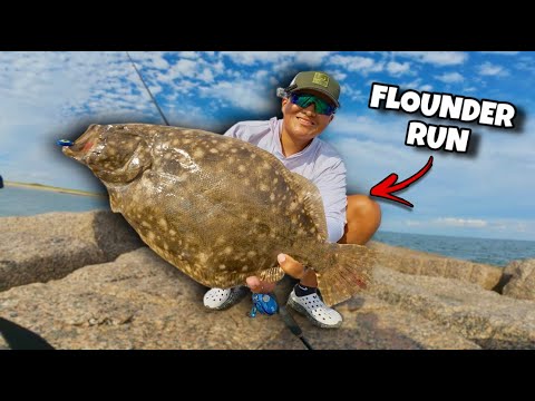 Видео: Забег Флаундера начался! Галвестон, Техас