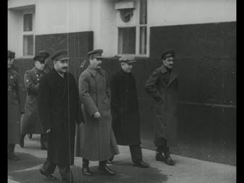 Видео: 7 ноября 1937 года в Москве. (1937)